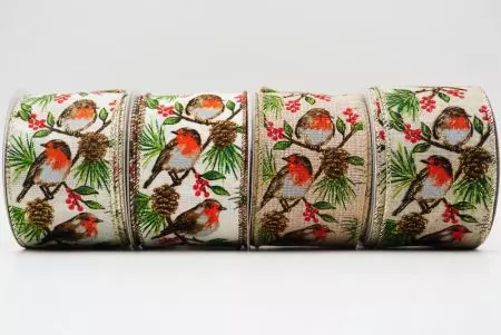 Рождественская лента с робином - Рождественская лента с робином